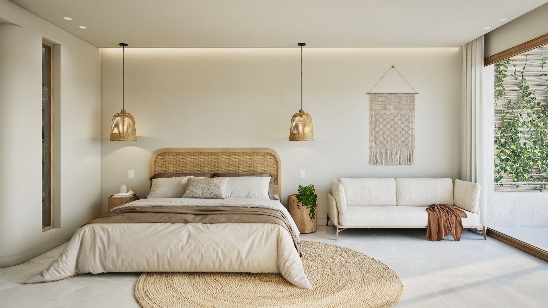 Standard suite bedroom